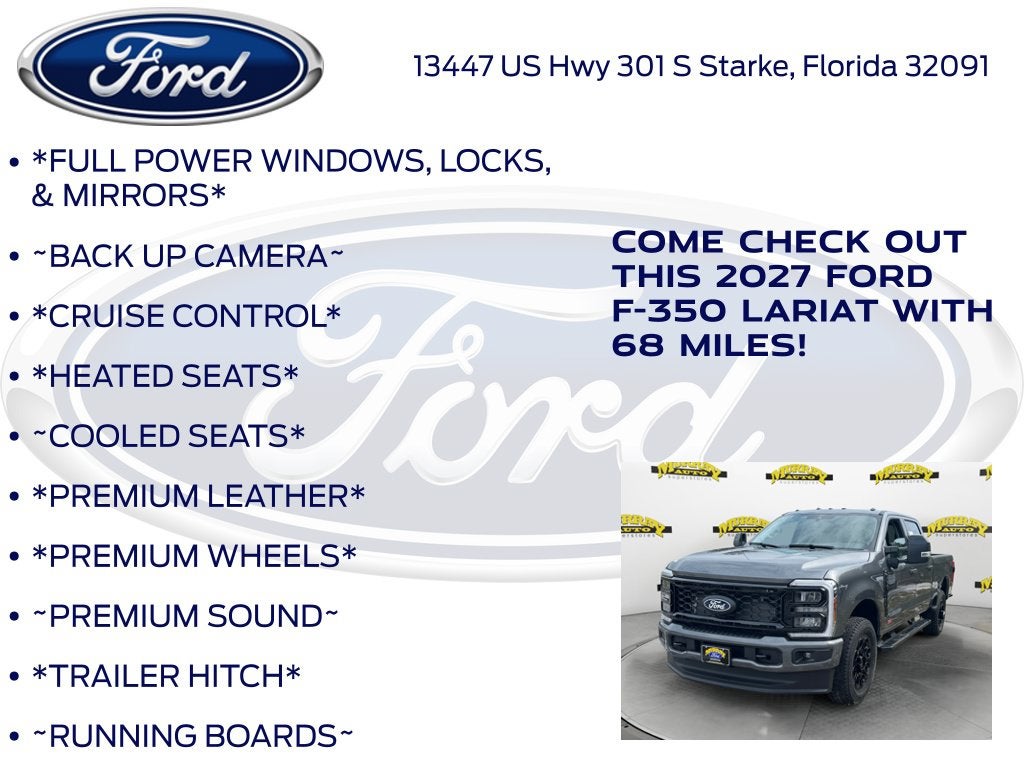 2027 Ford F-350SD Lariat 618A