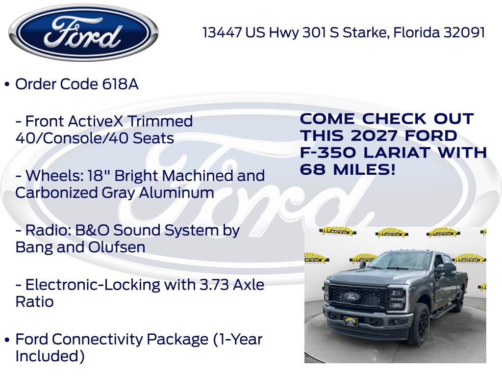 2027 Ford F-350SD Lariat 618A