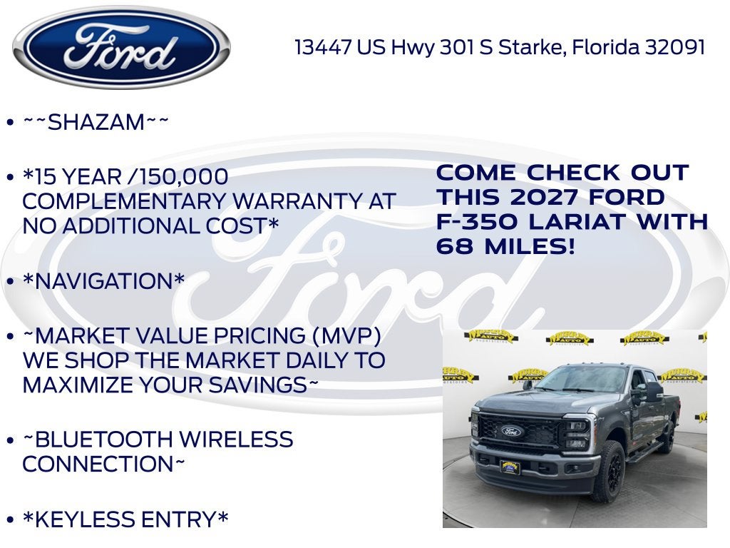 2027 Ford F-350SD Lariat 618A