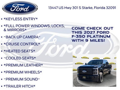 2027 Ford F-350SD Platinum 713A