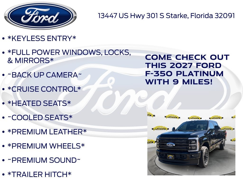 2027 Ford F-350SD Platinum 713A