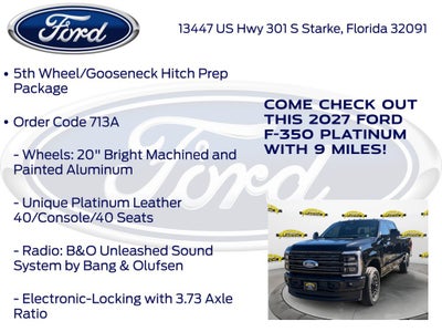 2027 Ford F-350SD Platinum 713A