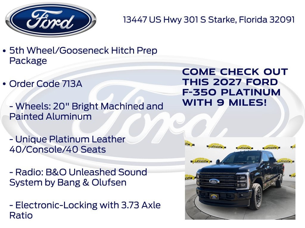 2027 Ford F-350SD Platinum 713A