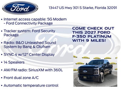 2027 Ford F-350SD Platinum 713A