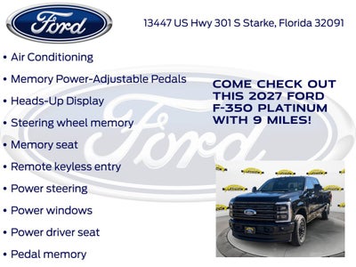 2027 Ford F-350SD Platinum 713A