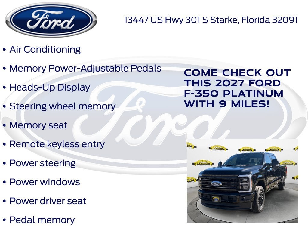 2027 Ford F-350SD Platinum 713A