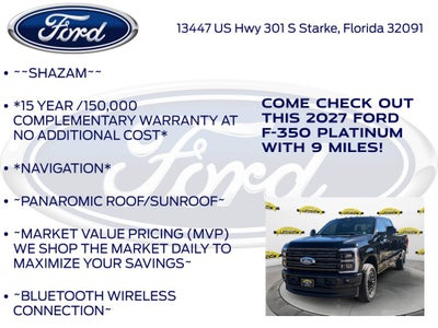 2027 Ford F-350SD Platinum 713A
