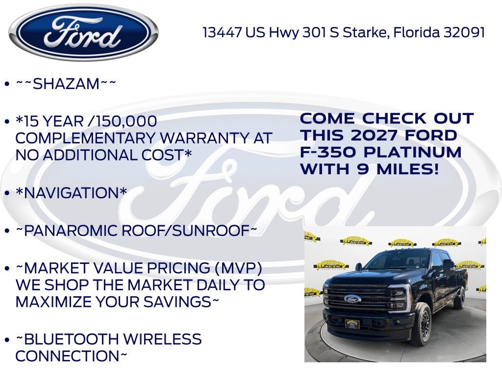 2027 Ford F-350SD Platinum 713A