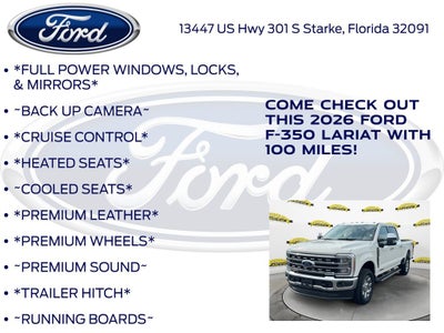 2026 Ford F-350SD Lariat 618A