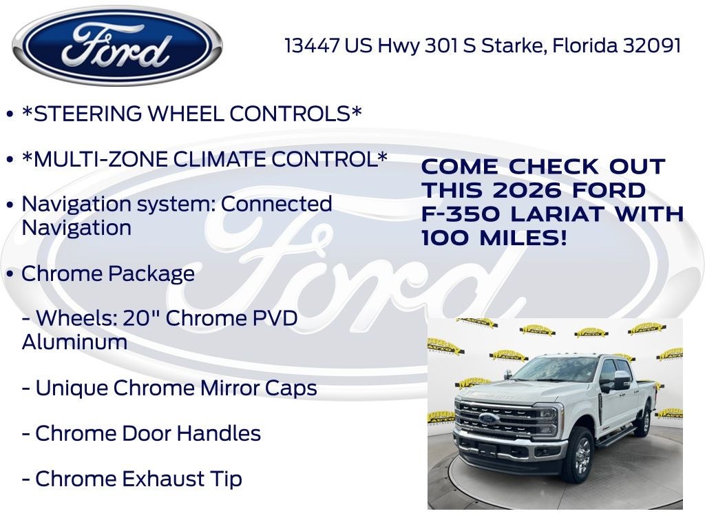 2026 Ford F-350SD Lariat 618A