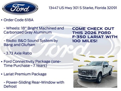 2026 Ford F-350SD Lariat 618A