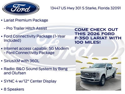 2026 Ford F-350SD Lariat 618A