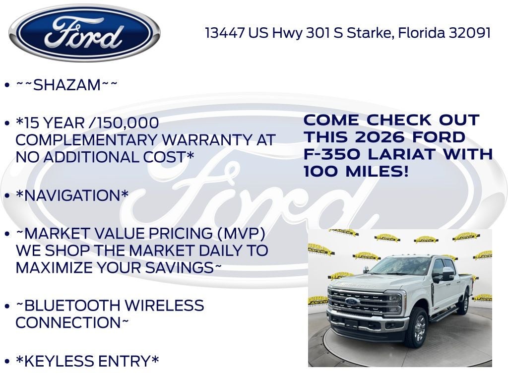 2026 Ford F-350SD Lariat 618A