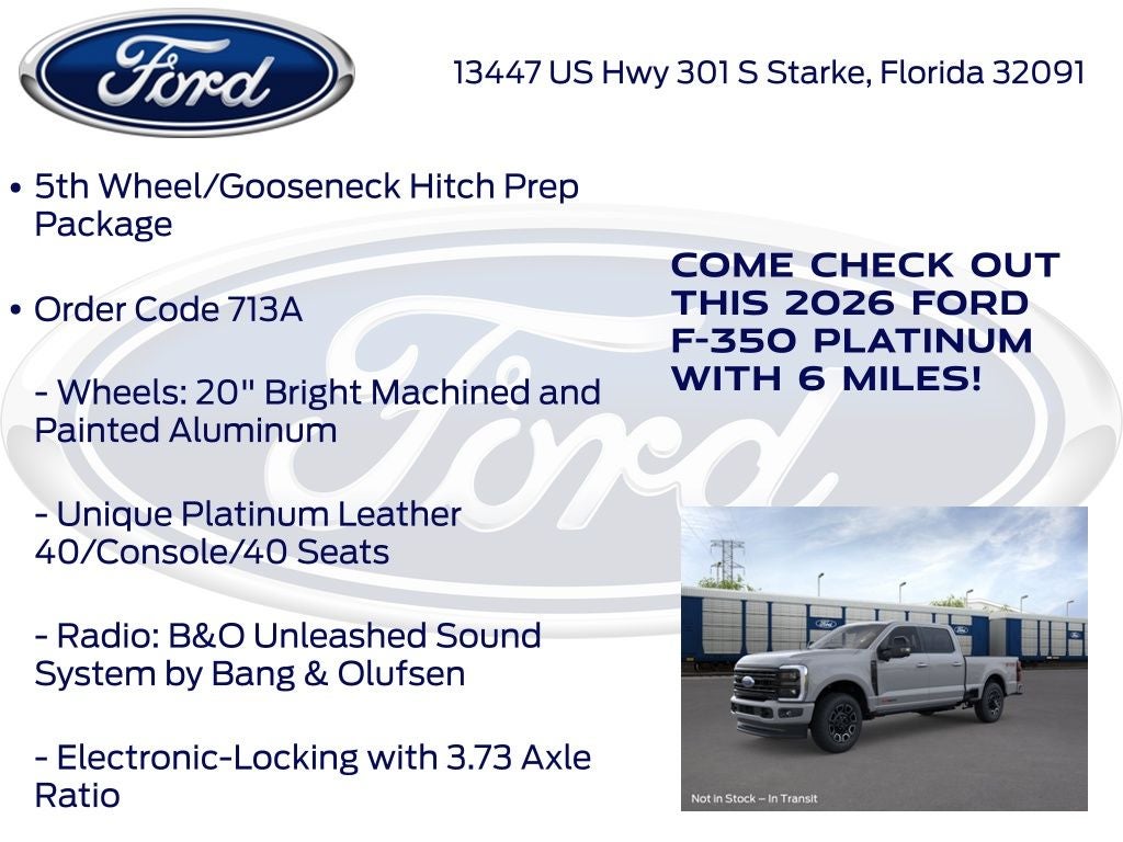 2026 Ford F-350SD 713A