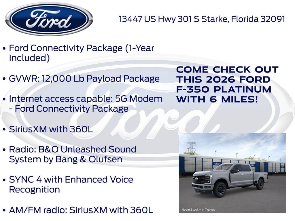 2026 Ford F-350SD 713A