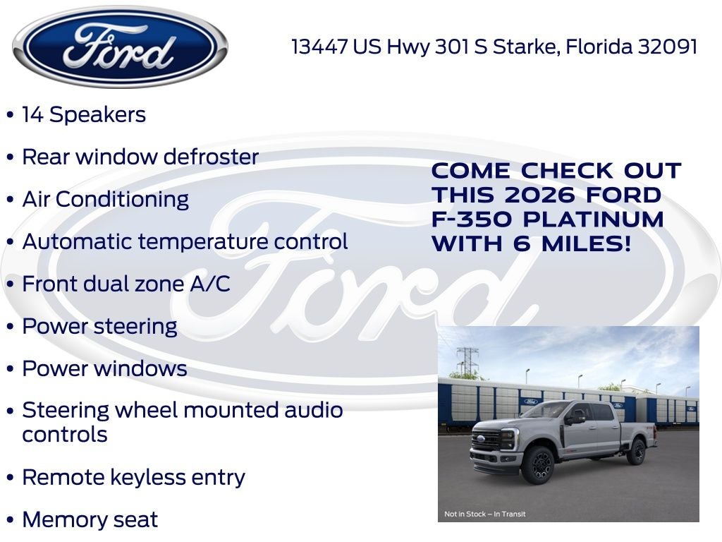 2026 Ford F-350SD 713A