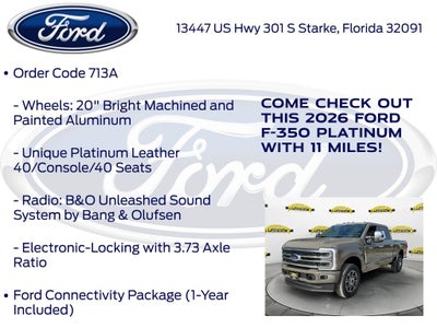 2026 Ford F-350SD Platinum 713A