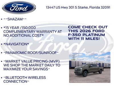 2026 Ford F-350SD Platinum 713A