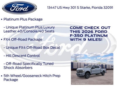 2026 Ford F-350SD Platinum 713A