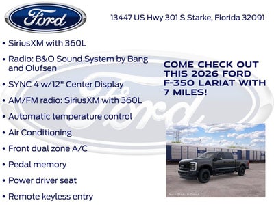 2026 Ford F-350SD Lariat 618A