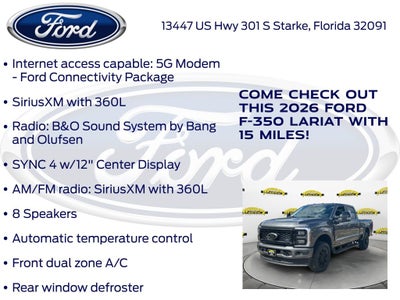 2026 Ford F-350SD Lariat 618A