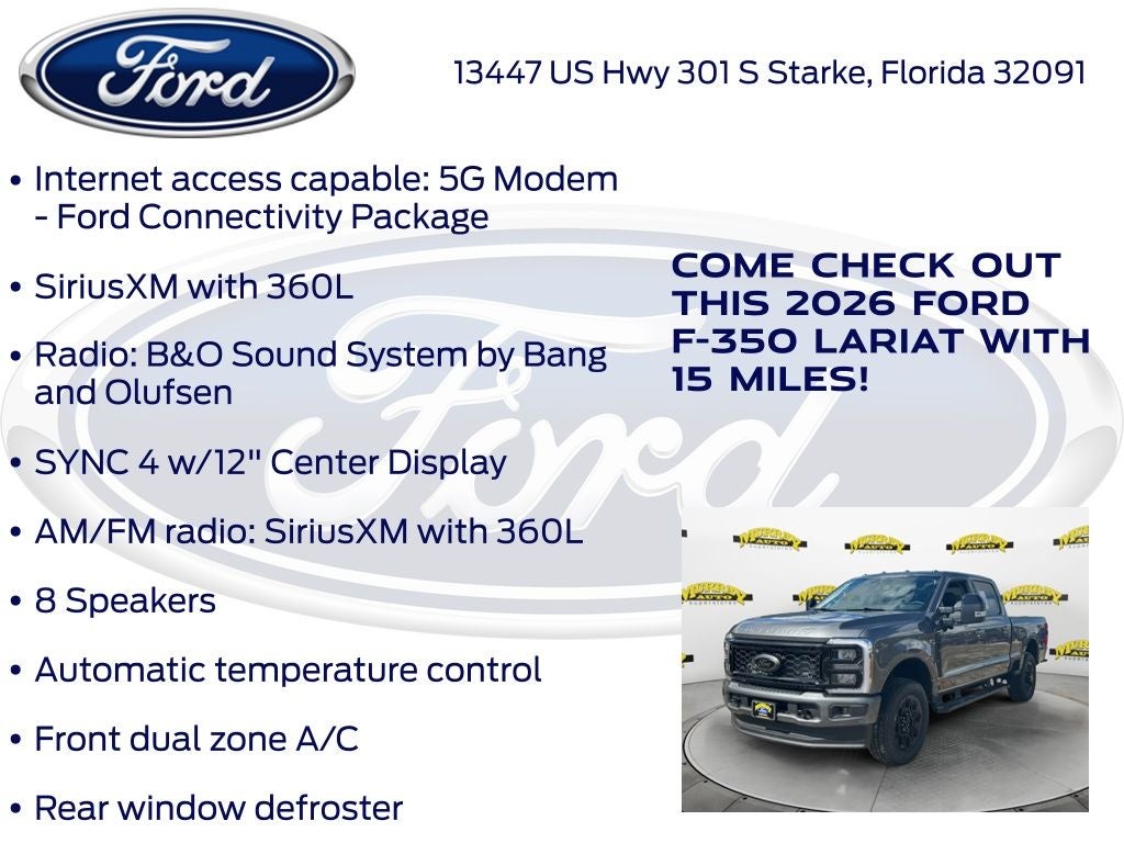 2026 Ford F-350SD Lariat 618A