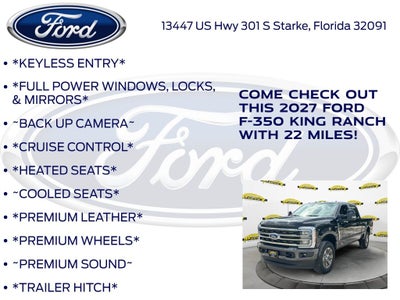2027 Ford F-350SD King Ranch 710A