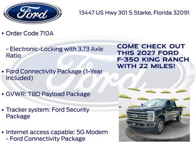 2027 Ford F-350SD King Ranch 710A