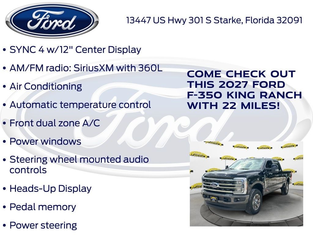 2027 Ford F-350SD King Ranch 710A