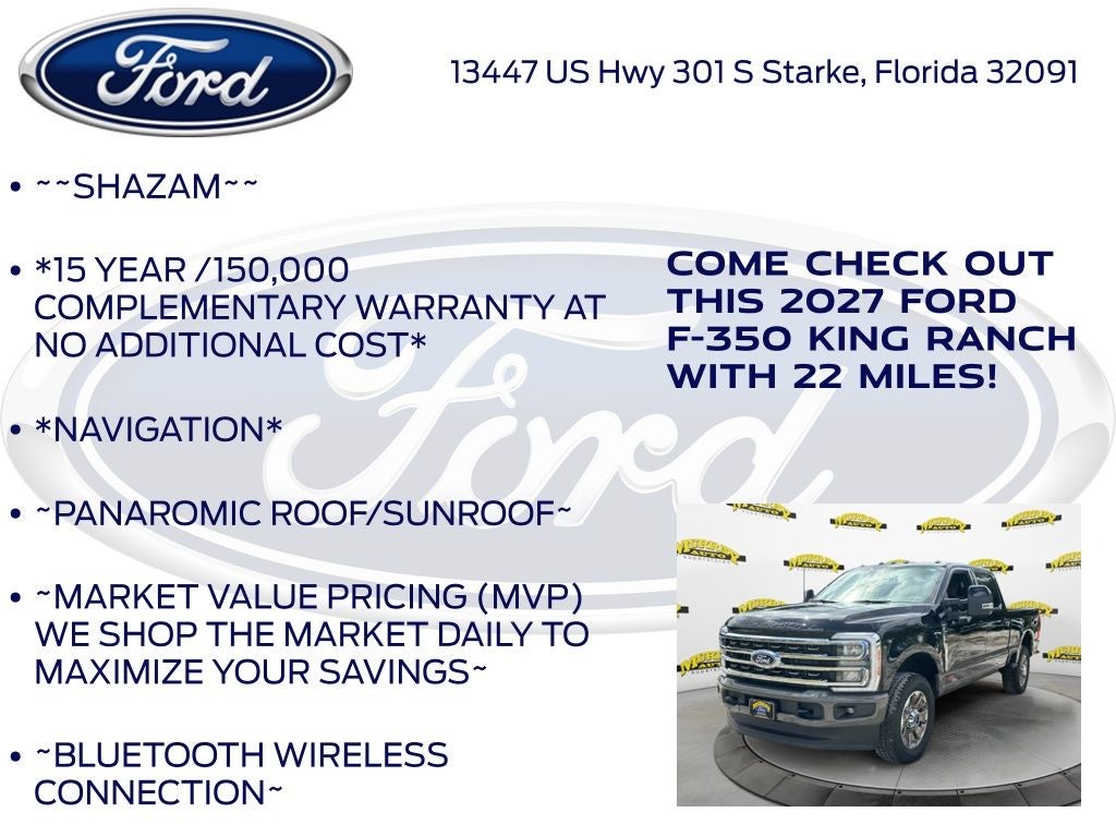 2027 Ford F-350SD King Ranch 710A