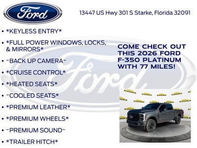 2026 Ford F-350SD Platinum 713A