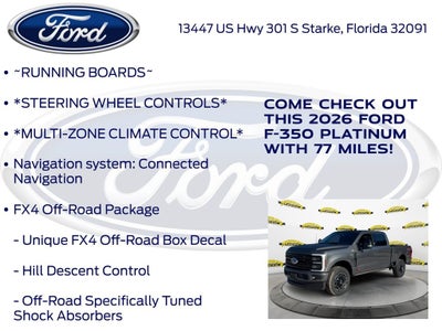 2026 Ford F-350SD Platinum 713A