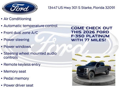2026 Ford F-350SD Platinum 713A