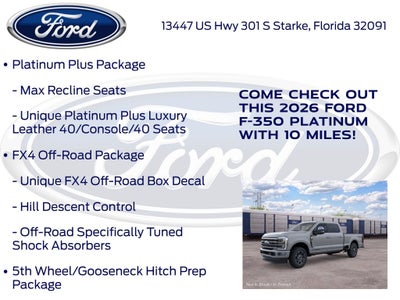 2026 Ford F-350SD Platinum 713A