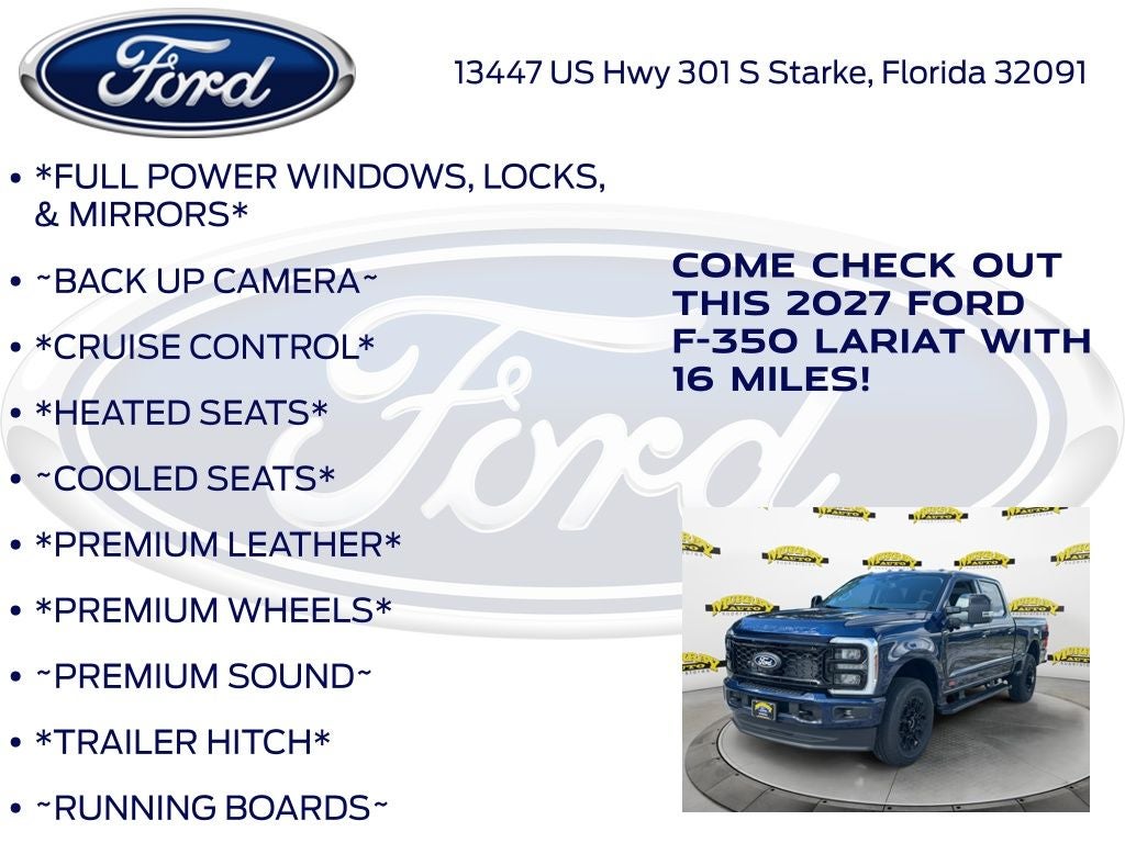 2027 Ford F-350SD Lariat 618A