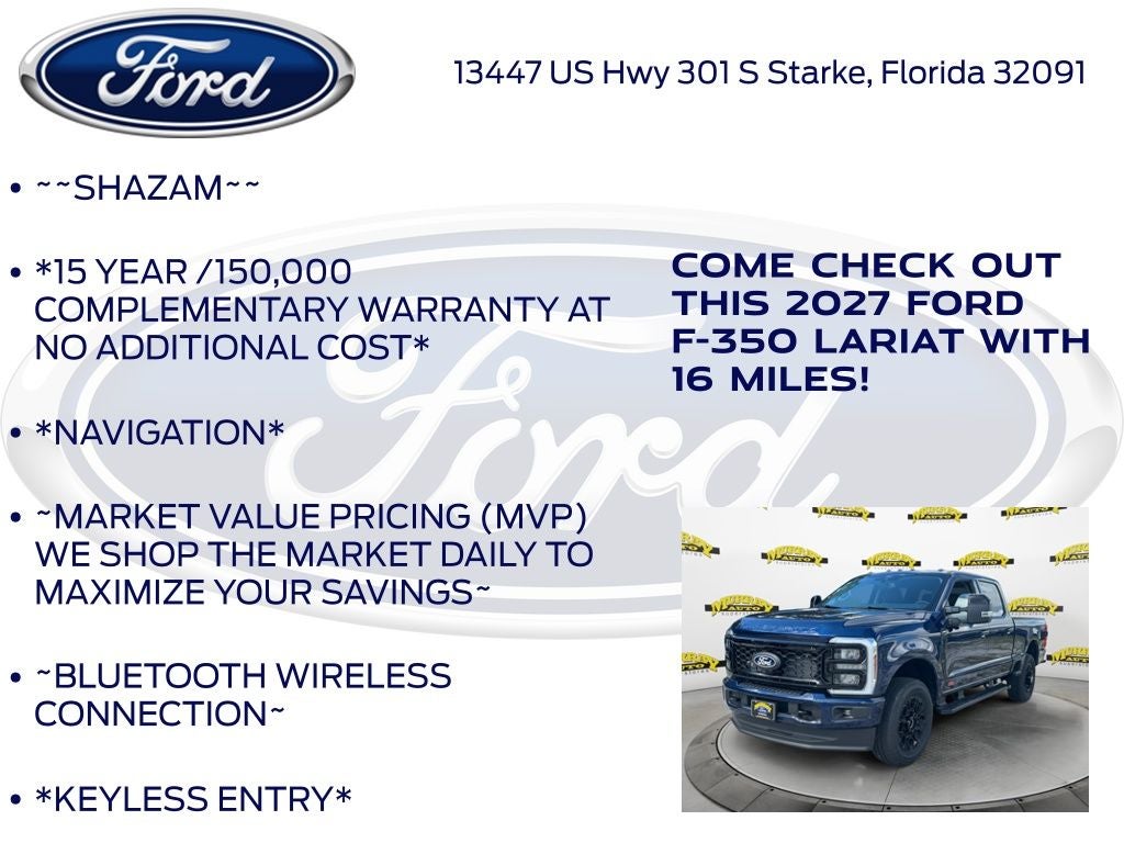 2027 Ford F-350SD Lariat 618A