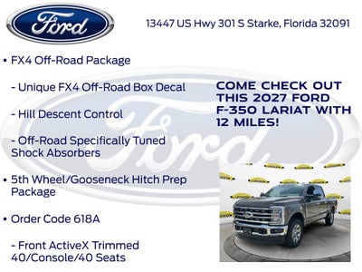 2027 Ford F-350SD Lariat 618A