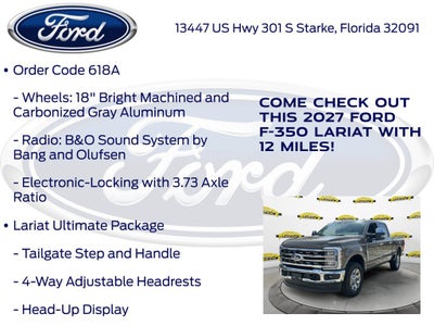 2027 Ford F-350SD Lariat 618A