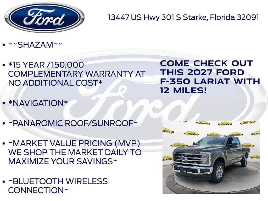 2027 Ford F-350SD Lariat 618A