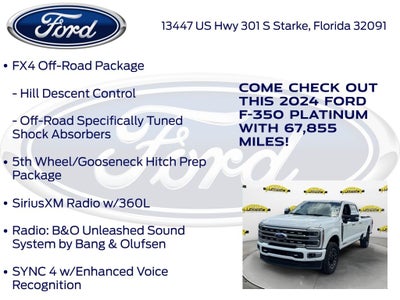 2024 Ford F-350SD Platinum