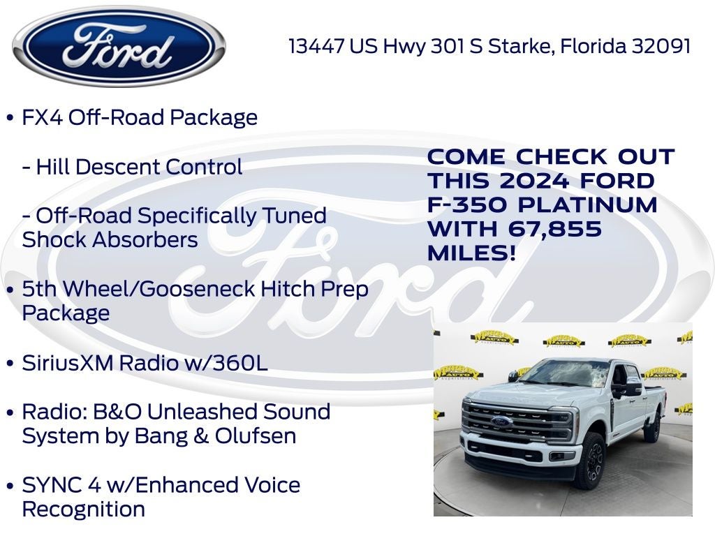 2024 Ford F-350SD Platinum