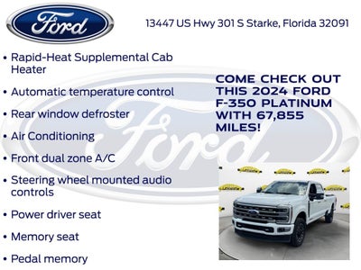 2024 Ford F-350SD Platinum