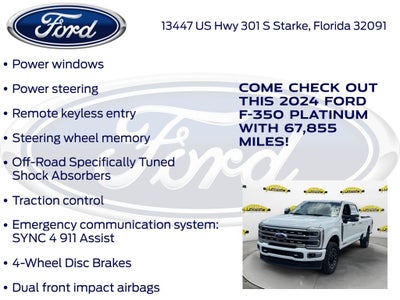 2024 Ford F-350SD Platinum