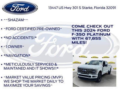 2024 Ford F-350SD Platinum