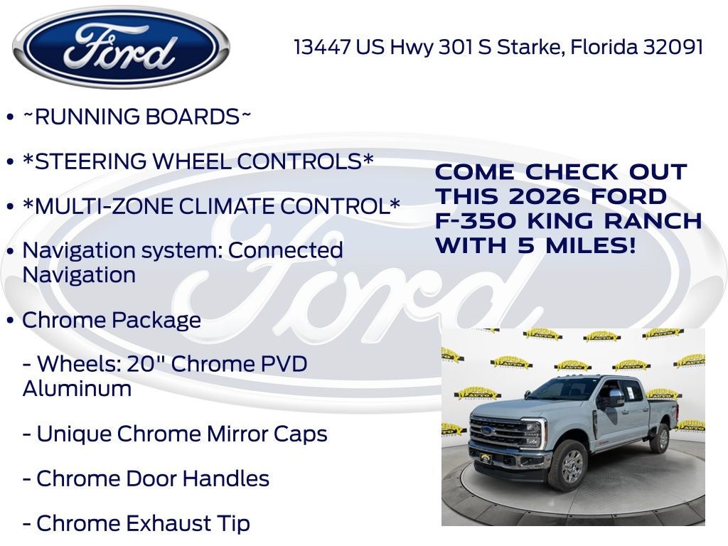 2026 Ford F-350SD King Ranch 710A