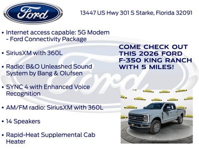 2026 Ford F-350SD King Ranch 710A