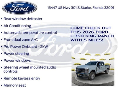 2026 Ford F-350SD King Ranch 710A