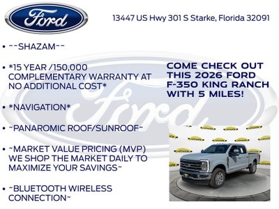 2026 Ford F-350SD King Ranch 710A