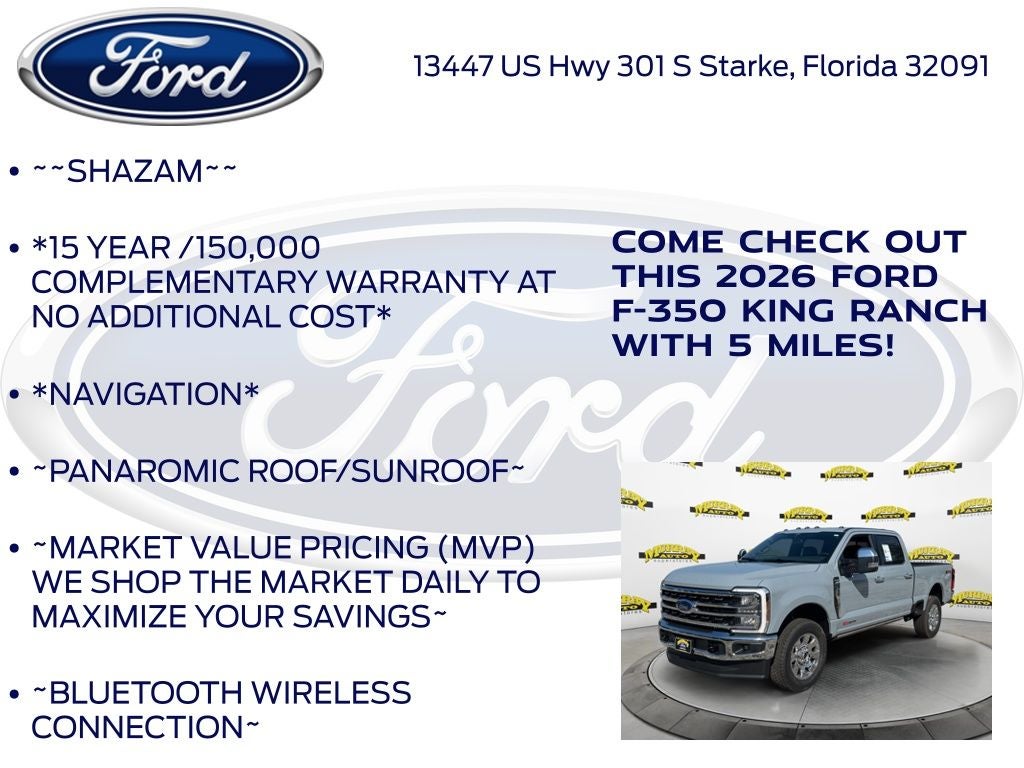 2026 Ford F-350SD King Ranch 710A