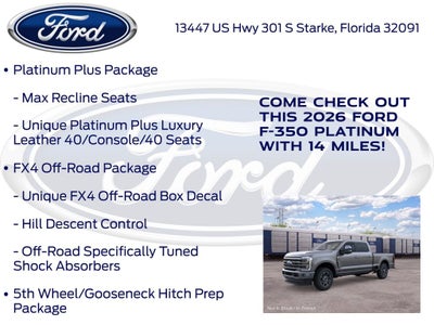 2026 Ford F-350SD Platinum 713A